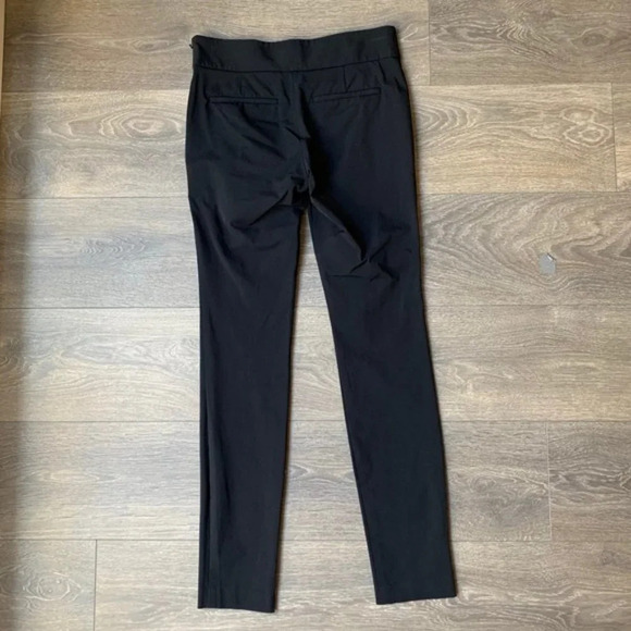 Aritzia Wilfred Free Pants Skinny Straight Leg Trouser Mid rise Black Size 2 - Picture 5 of 12